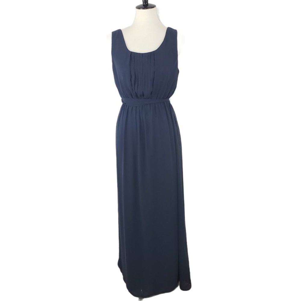 Forever 21 Blue Floor-Length Maxi Gown Medium - Picture 1 of 8